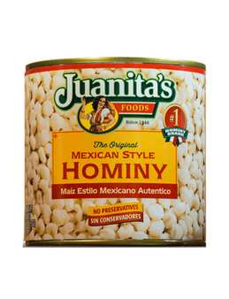 Mexican Style Hominy JUANITAS FOOD 709 g