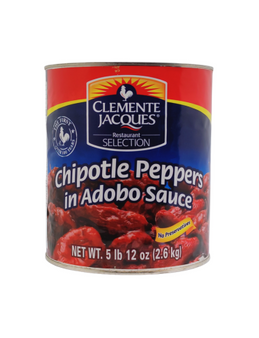 Chipotles Peppers in Adobo Sauce Clemente Jacques 2.6 Kg