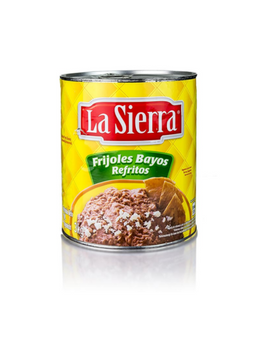 Refried Bayo Beans La Sierra 3 kg